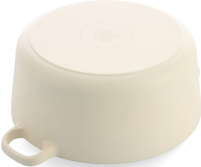 BK Bourgogne Bräter 24 cm Cream White unten