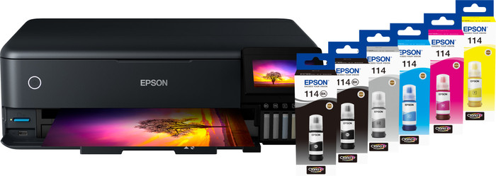 Epson EcoTank ET-8550 + 1 Satz Reservetintenflaschen Main Image