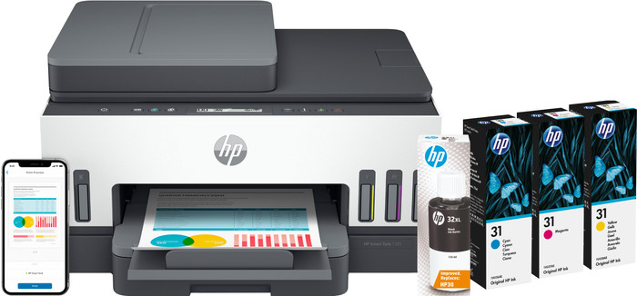 HP Smart Tank 7305 + 1 Set Extra Ink Main Image