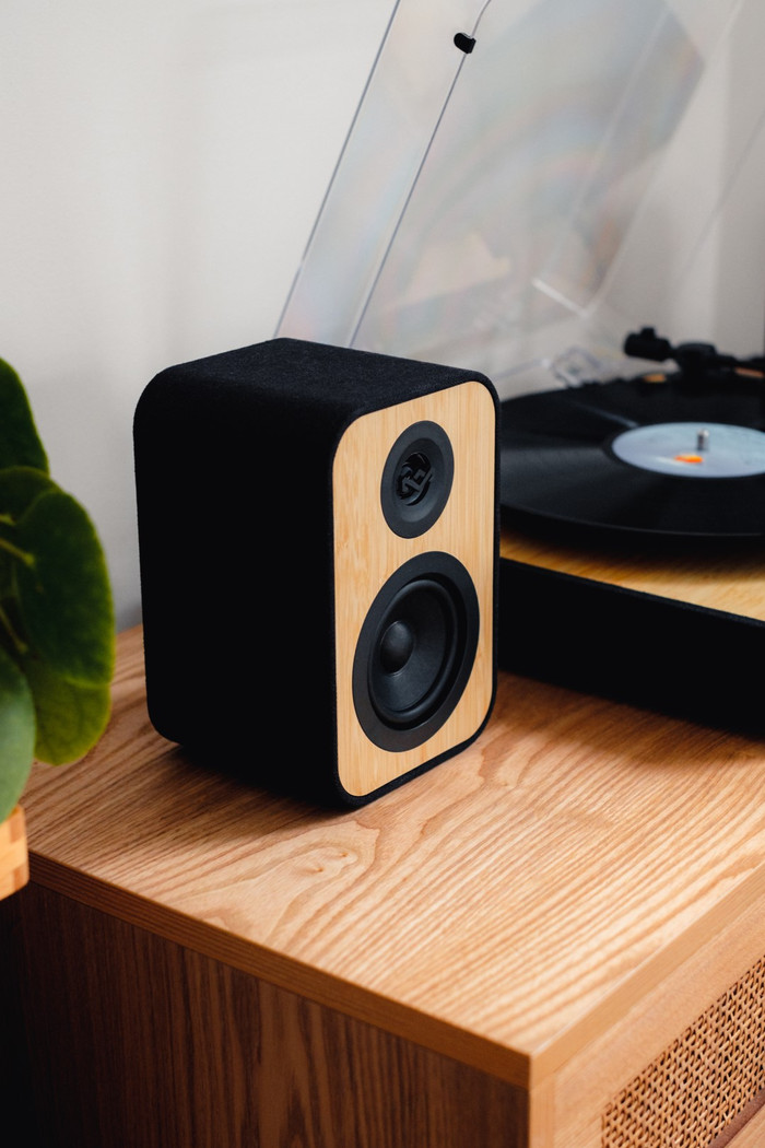 House of Marley Revolution BT with Speakers product in use