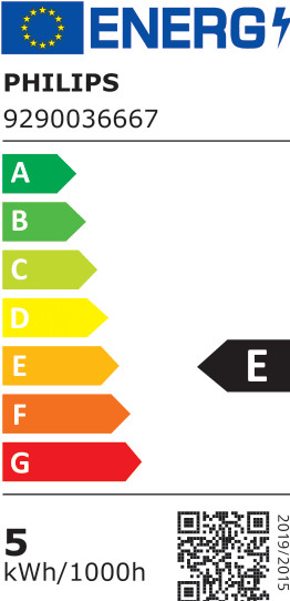 Philips Hue Milliskin Einbaustrahler White Ambiance - rund - Weiß - 12er-Pack energielabel