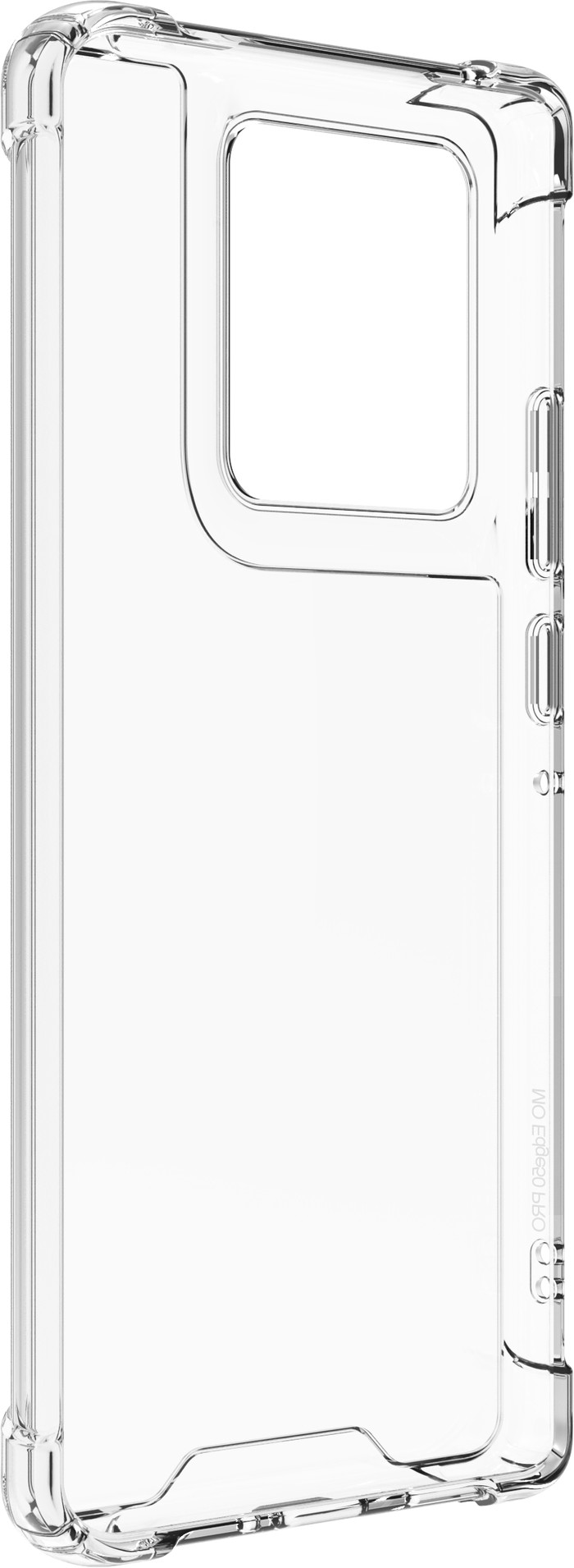 BlueBuilt Protective Back Cover Motorola Edge 50 Pro Transparent left side