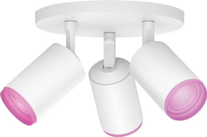 Philips Hue Fugato Aufbauspot White & Color - Weiß - 3 Spots Main Image
