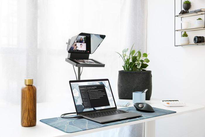 Elgato Prompter produkt in gebrauch