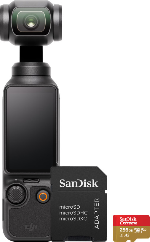 DJI Osmo Pocket 3 + 256GB memory card Main Image