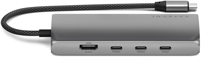 Satechi USB-C Multiport 8K Ethernet Adapter vorne