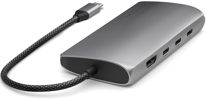 Satechi USB-C Multiport 8K Ethernet Adapter linke seite