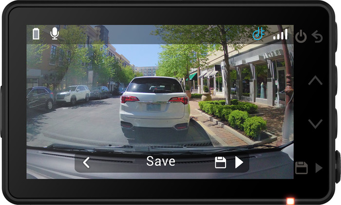 Garmin Dash Cam X110 back