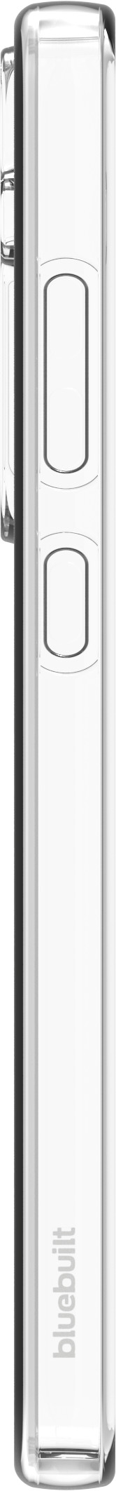 BlueBuilt Samsung Galaxy S24 FE Back Cover Transparent left side