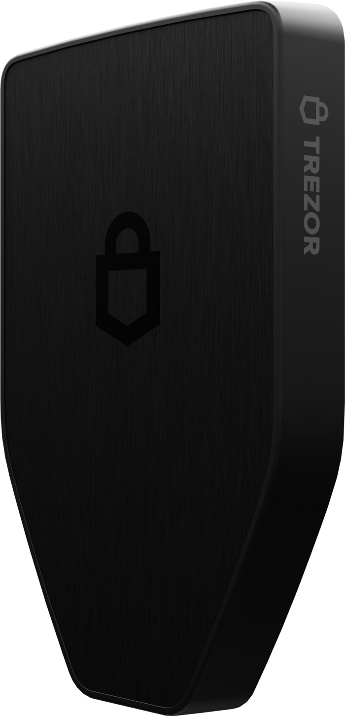 Trezor Safe 5 - Black Graphite rückseite