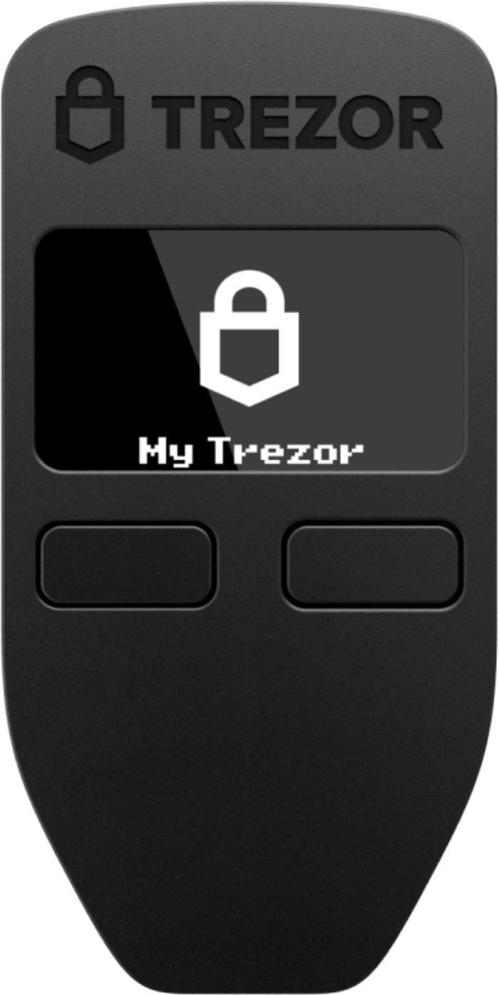Trezor Model One - Black vorne