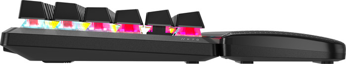 Corsair K70 CORE TKL Wireless Mechanische Gaming Tastatur QWERTZ linke seite