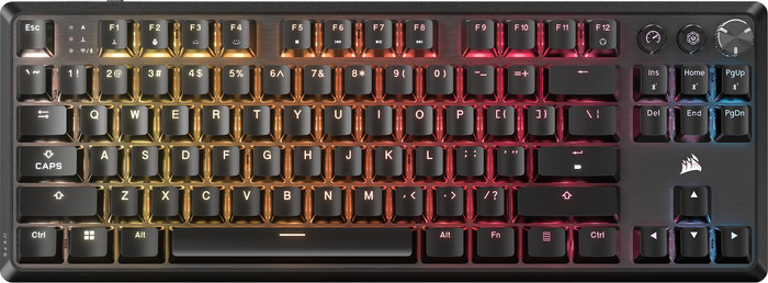 Corsair K70 CORE TKL Wireless Mechanische Gaming Tastatur QWERTZ oberseite