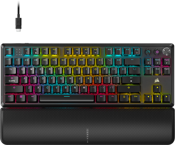 Corsair K70 CORE TKL Wireless Mechanische Gaming Tastatur QWERTZ oberseite