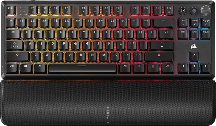 Corsair K70 CORE TKL Wireless Mechanische Gaming Tastatur QWERTZ oberseite