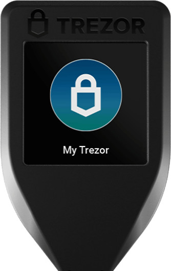 Trezor Model T vorne