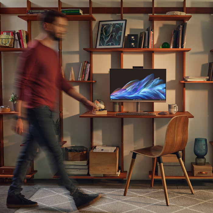 HP OmniStudio X All-in-One 27-cs0073ng - 27" - Intel Core Ultra 7 - 16GB RAM/1TB SSD produkt in gebrauch