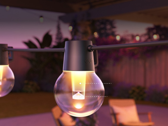 eufy Außen-Lichterkette E10 produkt in gebrauch
