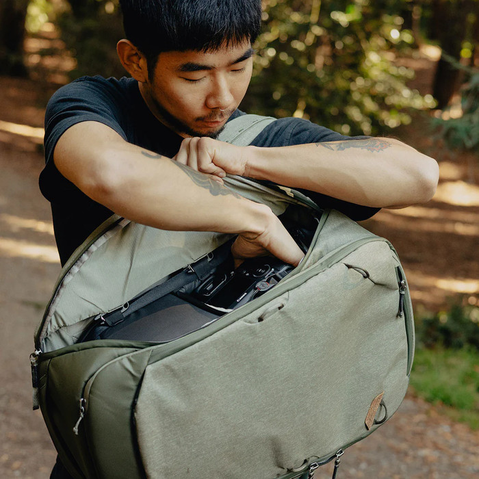 Peak Design Camera Cube V2 S-Medium produkt in gebrauch