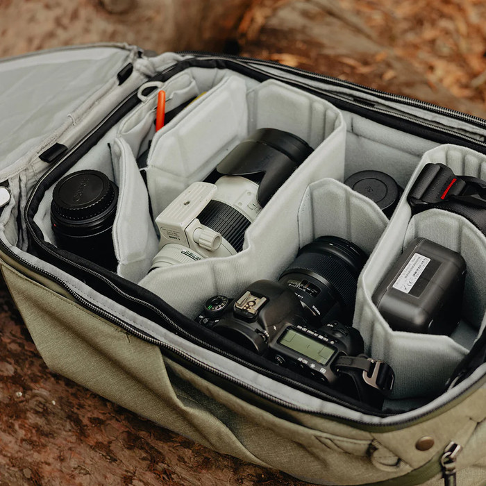 Peak Design Camera Cube V2 S-Medium produkt in gebrauch