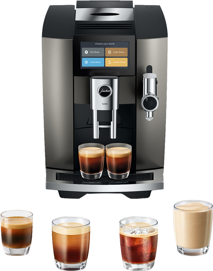 JURA S10 Dark Inox (EA) vorne