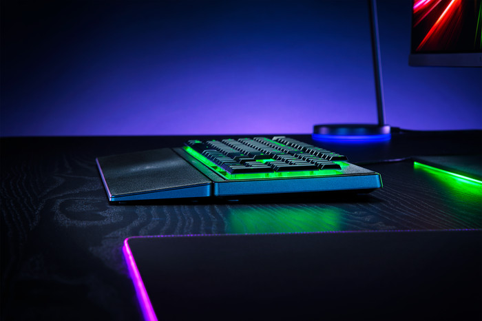 Razer Ornata V3 X Gaming-Tastatur Qwertz produkt in gebrauch
