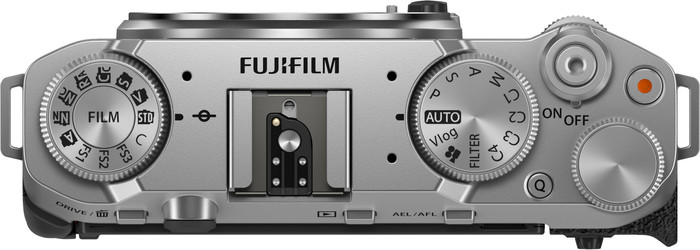 Fujifilm X-M5 Silber Travel Kit oberseite