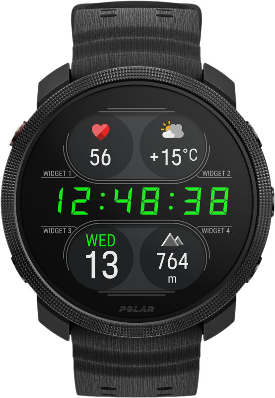 Polar Vantage M3 Black front