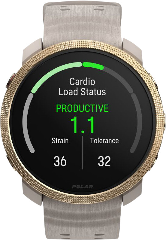Polar Vantage M3 Gold/Beige front