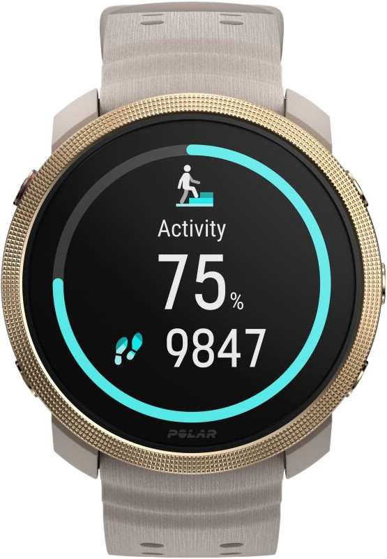 Polar Vantage M3 Gold/Beige front