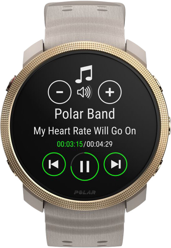 Polar Vantage M3 Gold/Beige front