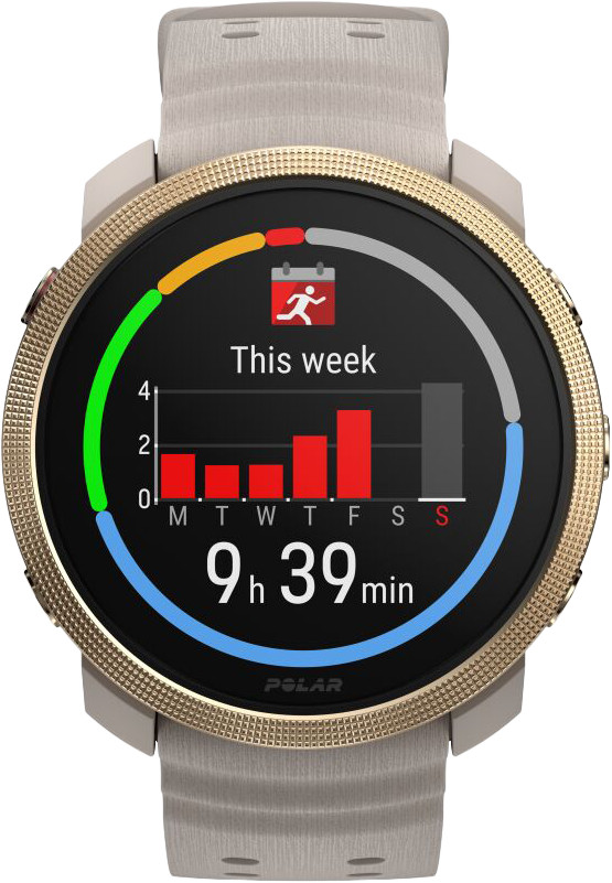 Polar Vantage M3 Gold/Beige front