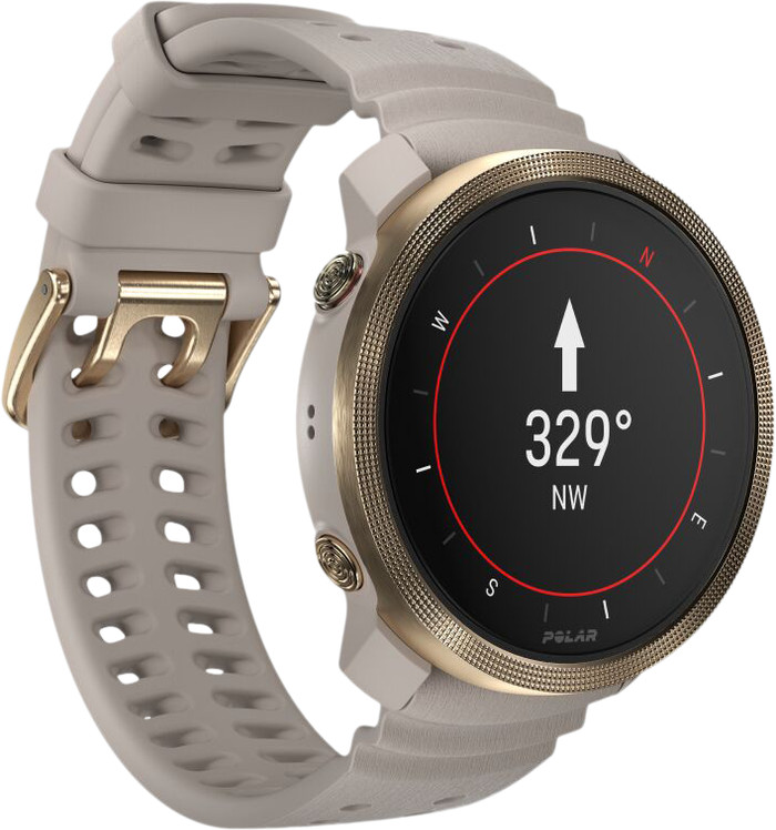 Polar Vantage M3 Gold/Beige left side