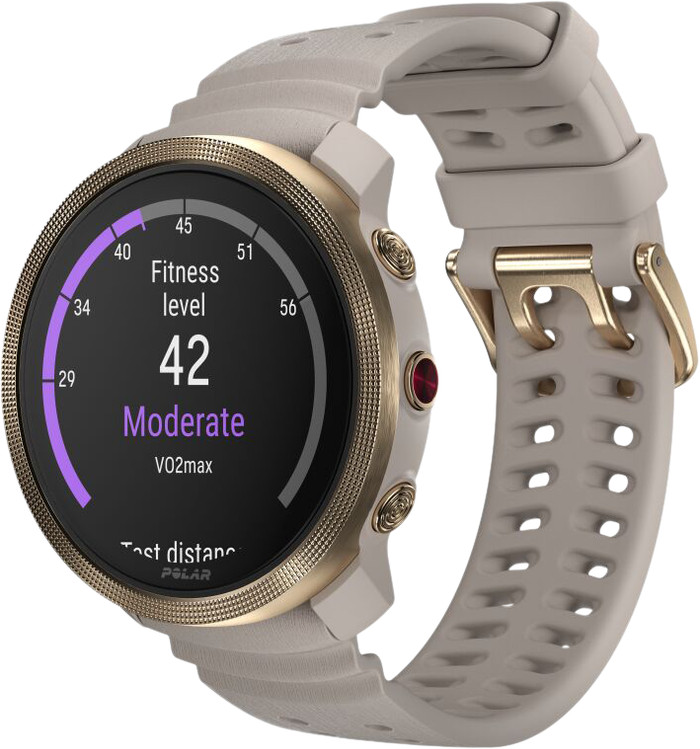 Polar Vantage M3 Gold/Beige right side