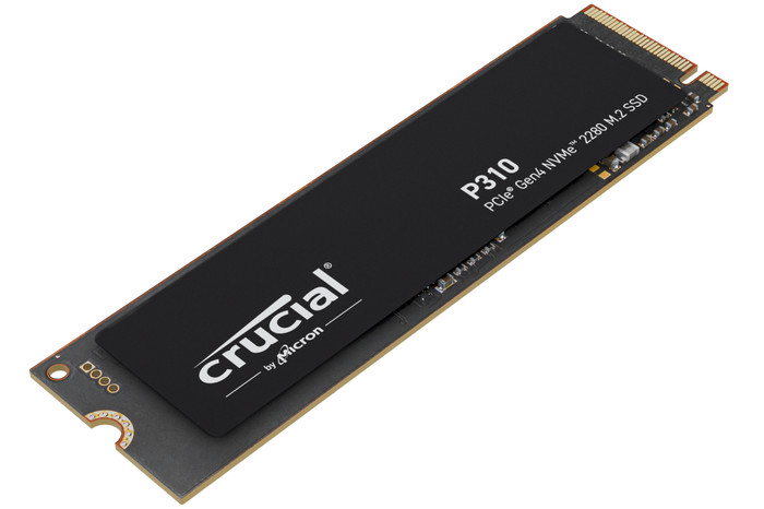 Crucial P310 500GB NVMe SSD rechte seite