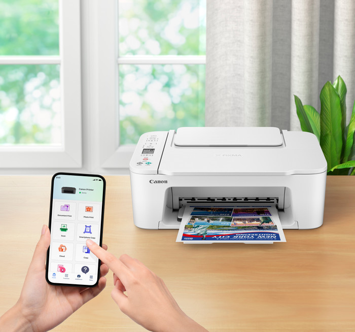 Canon PIXMA TS3751i product in use