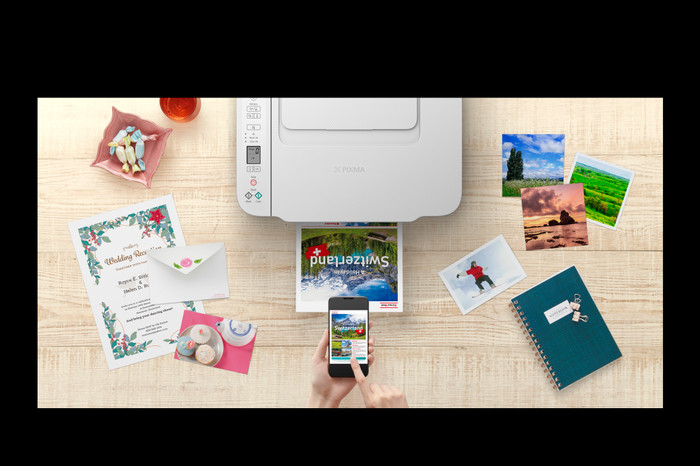 Canon PIXMA TS3751i product in use