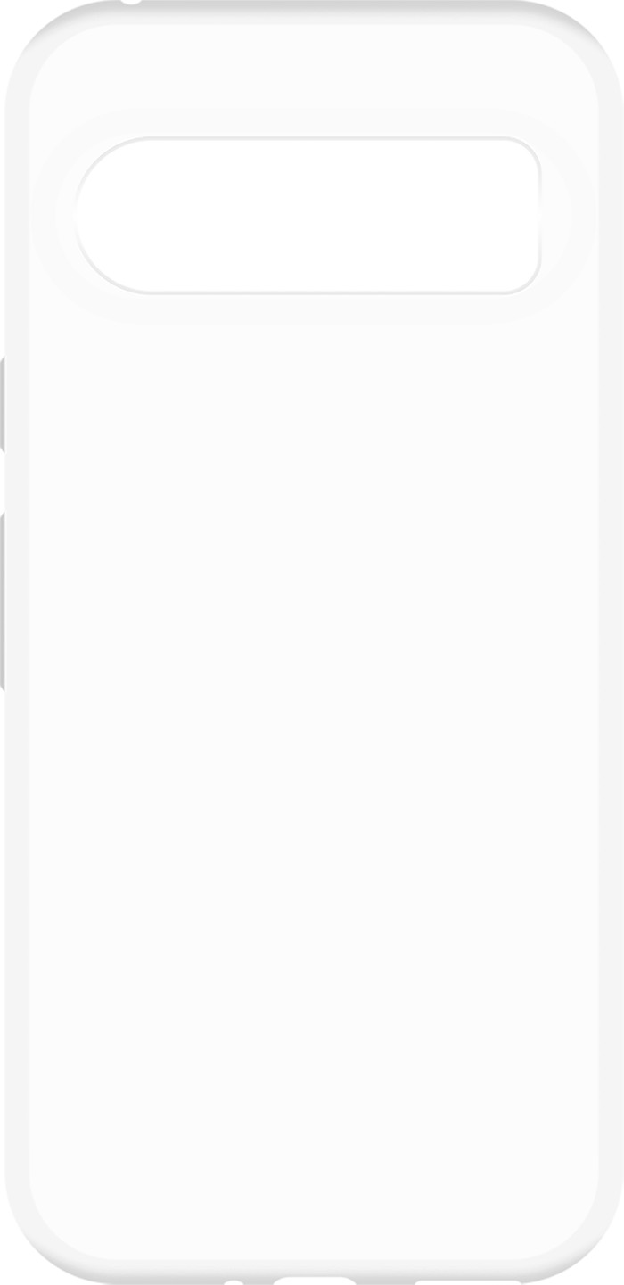 Just in Case Soft Design Google Pixel 9/9 Pro Back Cover Transparent front