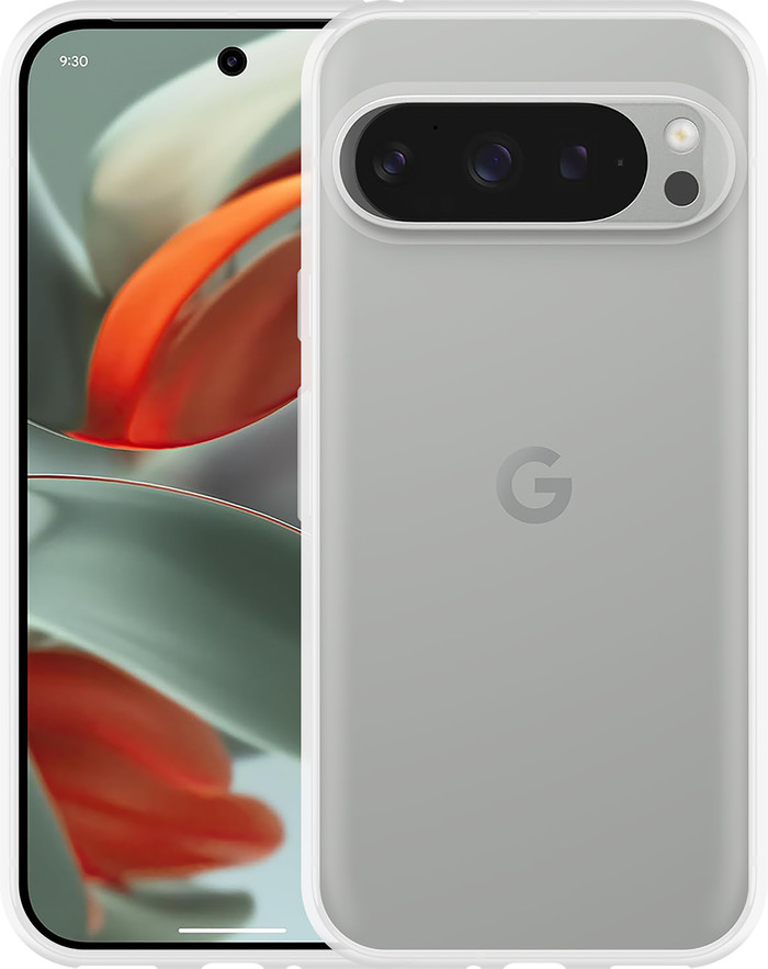 Just in Case Soft Design Google Pixel 9/9 Pro Back Cover Transparent combined product