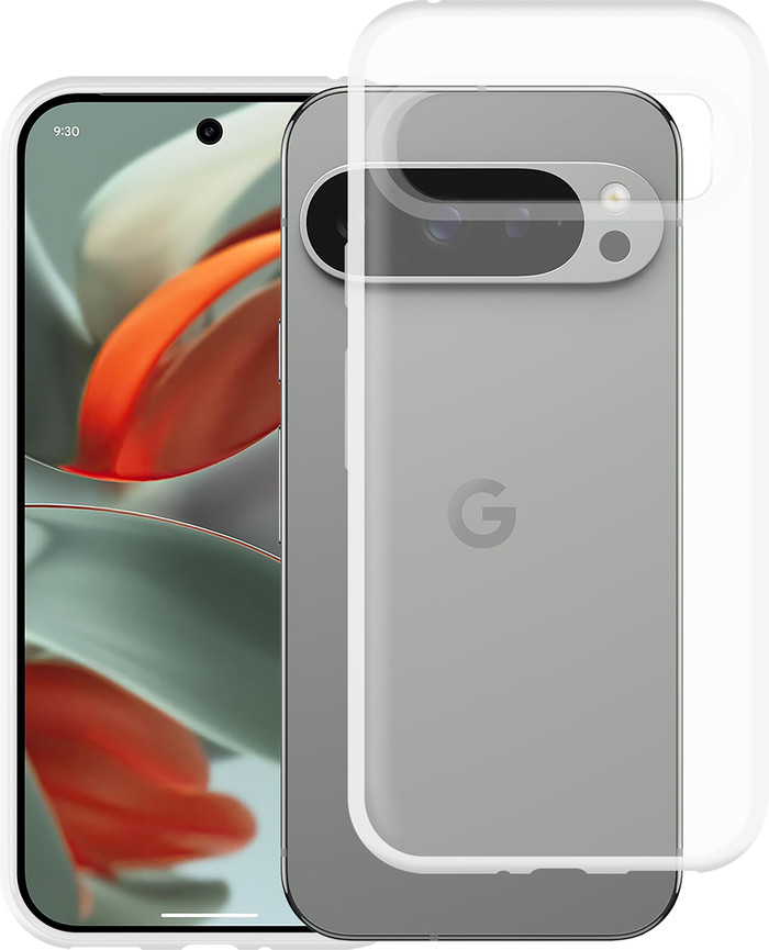 Just in Case Soft Design Google Pixel 9/9 Pro Back Cover Transparent combined product