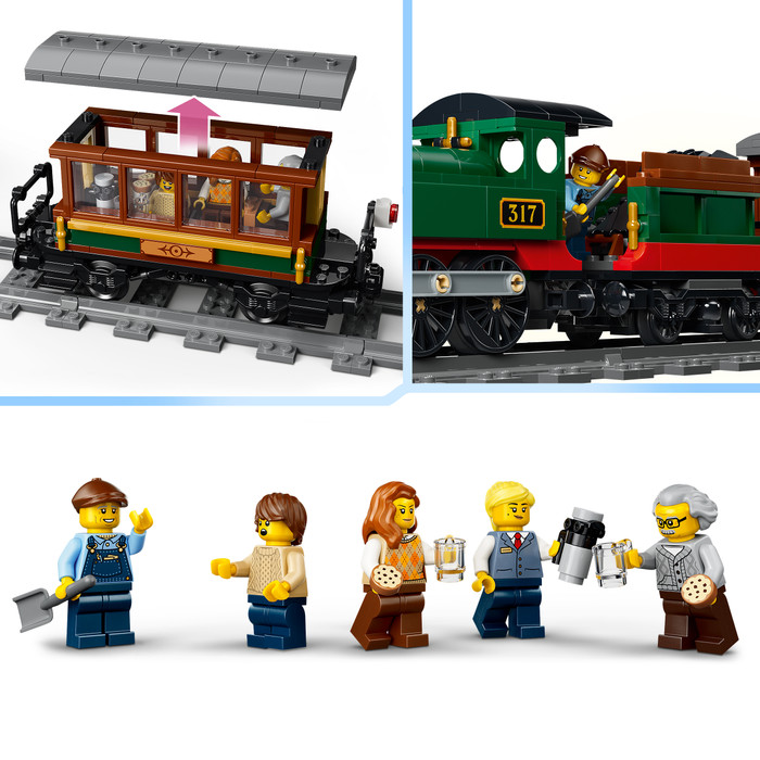 LEGO City Klassischer Dampfzug 60511 detail