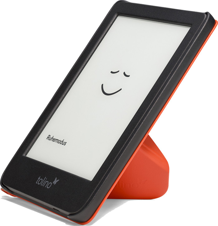 tolino shine - Origami Falttasche - Cayenne Red rechte seite