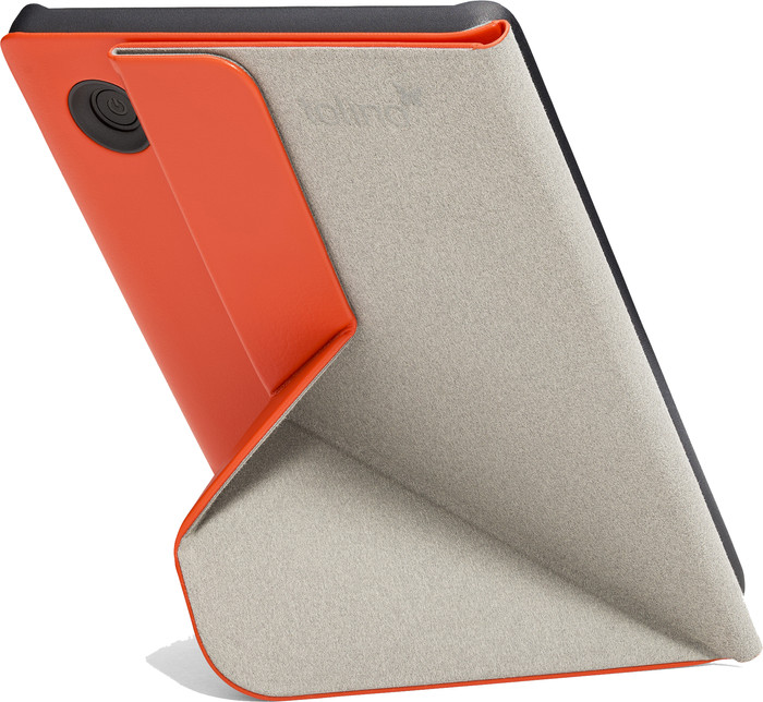 tolino shine - Origami Falttasche - Cayenne Red rückseite