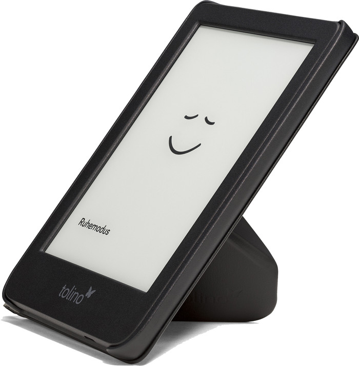 Tolino Shine - Origami Folding Cover - Black right side