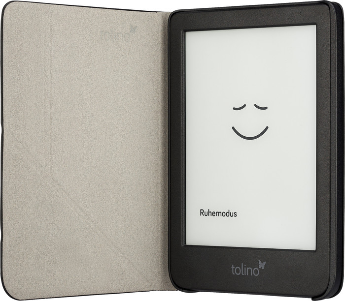 Tolino Shine - Origami Folding Cover - Black front