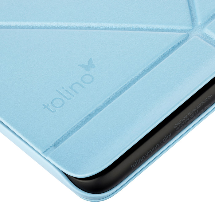 tolino vision color - Origami Falttasche - Dusk Blue detail