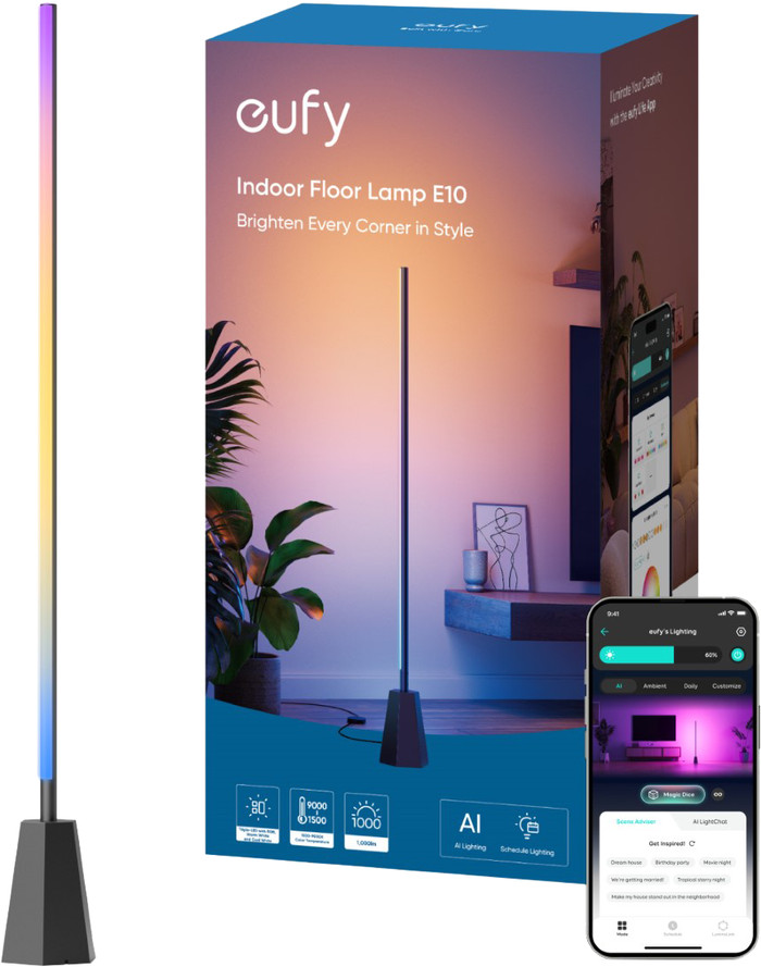 Eufy Indoor Floor Lamp E10 packaging