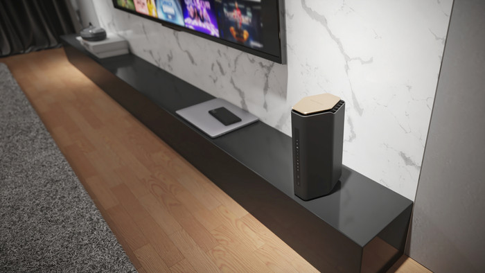 Netgear Nighthawk RS600 produkt in gebrauch