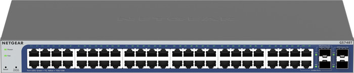 Netgear GS748Tv6 vorne