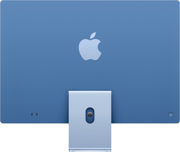 Apple iMac 24" M4 (8-Core-CPU/8-Core-GPU) 16GB/256GB Blau QWERTZ rückseite